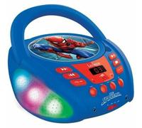 Lexibook, Spider-Man Bluetooth CD Player, RCD109SP | Bluetooth, Mic jack, Light effects, Blue