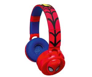 LEXIBOOK, Spider-Man Bluetooth Headphones, HPBT015SP | Light effects, 85dB sound limit, Red