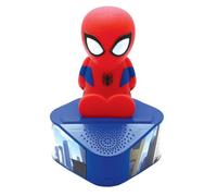 LEXIBOOK Spider-Man Bluetooth Speaker, BTD80SPLXB | Luminous figurine, Bluetooth 5.0, USB & USB-C ports