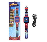 LEXIBOOK Spider-Man Camera Watch DMW070SPLXB | HD touch screen, camera, MP3, speaker, pedometer, 5 games