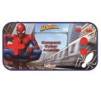 Lexibook, Spider-Man, Compact Cyber Arcade, Portable Console, 150 Games, LCD Colour Screen, Battery Operated, Blue/red, JL2367SP