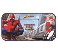 LEXIBOOK, Spider-Man, Compact Cyber Arcade, Portable Console, 150 Games, LCD Colour Screen, Battery Operated, Blue/red, JL2367SPLXB