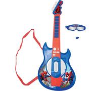 Spiderman Electric Guitar With Light Up Glasses One Colour
