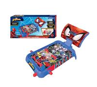 Lexibook, Spider-Man, Electronic table pinball, action and reflex game for children and familiy, LCD screen, light and sound effects, blue / red, JG610SPLXB