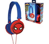 Lexibook Spider-Man Foldable Stereo Headphones with Volume Limiter -HP010SP