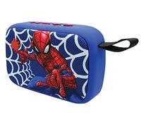LEXIBOOK, Spider-Man, Portable Bluetooth Speaker, Wireless, USB, SD card, Rechargeable battery, Blue/Red, BT018SP