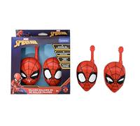 Lexibook, Spider-Man, Spider-Man 3D walkie-talkies, 500m range, 2 communication channels, Belt clip, Red, TW18SP