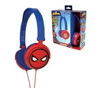 Lexibook Spider-Man Kids Headphones Foldable Volume Limiter 3.5mm Jack - HP010SP