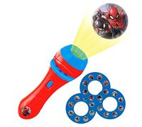 Spider-Man Torch Ligh Projector 50PCS Sticker Drawstring Bag