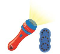 LEXIBOOK, Spider-Man torch light and projector with 3 discs, 24 images, create