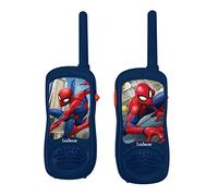 LEXIBOOK, Spider-Man, Walkie-talkies, communication game for children, Belt clip for transport, Battery, red/blue, TW11SP