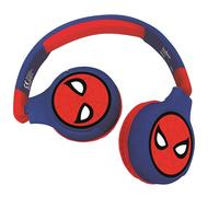 LEXIBOOK HPBT010SP Spiderman 2-in-1 Bluetooth Headphones Stereo Wireless Wired,