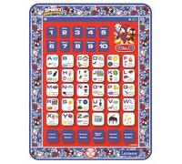 LEXIBOOK, Spidey and His Amazing Friends, Educational Bilingual Learning Tablet, Toy to learn alphabet letters numbers words spelling and music, English/Spanish, Blue/red, JCPAD002SPi2