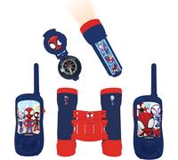 LEXIBOOK, Spidey & His Amazing Friends, Complete adventurer set, for kids, 120m