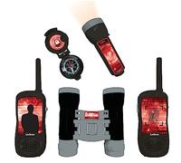 Lexibook Spy Mission Set RPTW12SPY – Walkie-Talkies 120m, Binoculars, Compass, Torchlight