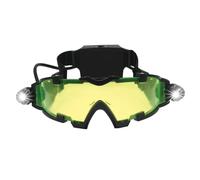 LEXIBOOK - Spy Mission, Spy night vision goggles, retractable LED lights, green tinted glass, adjustable elastic bands, black, RPSPY04LXB