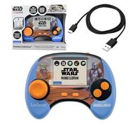 LEXIBOOK, Star Wars, Educational Handheld Bilingual Talking Console, 100 Activities, 2.8" Colour LCD Screen, Spanish & English, Rechargeable Battery, USB-C Cable, Blue/Orange, JCG100SWi2
