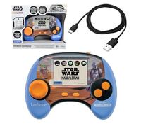 Lexibook, Star Wars Educational Handheld Console, Bilingual 2.8" Colour LCD, 100 Activities in French and English, Rechargeable Battery, French & English, Blue/Orange, JCG100SWi1LXB