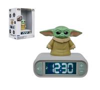 LEXIBOOK, Star Wars, Grogu Alarm Clock - Night Light with Sound Effects, Green, RL800SWLXB