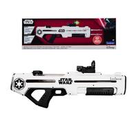 LEXIBOOK, Star Wars, Rechargeable Electronic Water Blaster, Light & Sound Effects, 680 ml Tank, Up to 10 m Range, 3 Modes, Green Dot Sight, Black/White, WG20SWLXB