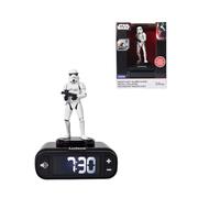 LEXIBOOK, Star Wars Stormtrooper Alarm Clock Sounds Black, RL800SW2LXB