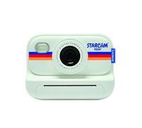 Lexibook, STARCAM Print HD, Camera with instant printer, Photo, video, selfie, music, games functions, Customisation kit and 32GB SD card included, White, DJ165