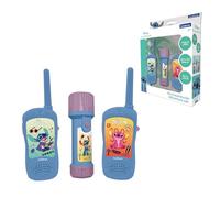 Lexibook, Stitch Adventurer Kit, RPTW10D | 120m walkie-talkies, Binoculars, Torchlight, Compass included, Blue