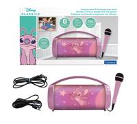 LEXIBOOK Stitch Angel Karaoke Speaker Pink BTP585D1Z
