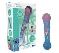 LEXIBOOK, Stitch Light-Up Microphone, MIC80DLXB | Built-in speaker, Light effects, Demo melodies