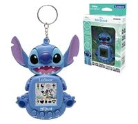 LEXIBOOK, Disney Stitch, My Best-e, Portable games console, Interactive and educational companion for children, 8 game categories, Coloured screen, Blue, JLMB10D