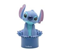 LEXIBOOK, Disney Stitch, Nightlight with Speaker, Colour change, Soft light, Battery operated, Blue, NS01DLXB