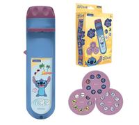 LEXIBOOK, Stitch Story Projector, LTC050D | 3 story discs, 24 images, Torch light, Create your own stories