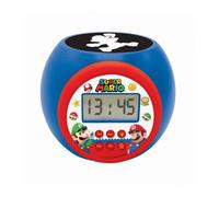 Super Mario Childrens Projector Clock with Timer