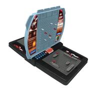 LEXIBOOK, Talking Sea Battle (French, English, Spanish, Portuguese), Electronic Board Game 1 or 2 Players, Interactive, Light and Sound Effects, Strategy, Battery Operated, Grey/Black, GT2800i1LXB