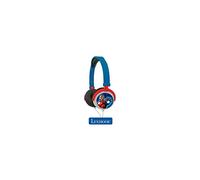 LEXIBOOK, The Avengers, Stereo Headphones, kids safe volume, foldable and adjustable, Blue/red, HP010AV