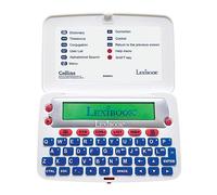 LEXIBOOK, The Collins English dictionary, 13th Edition-Electronic Dictionary, Definitions, Thesaurus, Conjugation, Phonetic Spellchecker, Crossword Solver, with Battery, Blue/White, D850EN