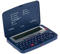 Lexibook, The Collins English Dictionary, 13th Edition-Electronic Pocket Spellchecker, Thesaurus, Crossword, Conjugation, Anagram Solver, Words Games, with Battery, Blue/White, DC753EN
