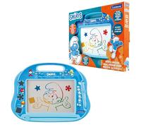 LEXIBOOK, The Smurfs, A5 Magic Slate with Magnetic Accessories, Blue, CRSF550LXB
