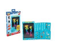 LEXIBOOK, Toy Story 11'' Learning Drawing E-Ink Tablet with Stencils, Pressure-Sensitive Screen, Erase Button & Lock, Ultra-Thin Design, Blue, CRT10TSLXB