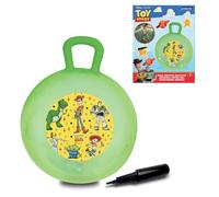 LEXIBOOK Toy Story Bouncing Ball with Handle, BG040TSLXB | Luminous colored ball, Manual pump included, safe durable plastic, green