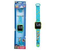 LEXIBOOK, Toy Story, Children’s Digital Watch, Adjustable Strap, 12/24H Display, Lightweight Design, Alarm Function, Blue/Green, DMW060TSLXB
