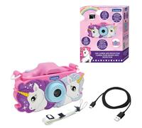 LEXIBOOK, Unicorn, 4-in-1 Kids Camera, DJ078UNILXB