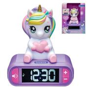 LEXIBOOK, Unicorn, Alarm Clock with Nightlight, Purple, RL800UNI1LXB