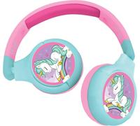 Lexibook Unicorn Bluetooth and Wired Foldable Headphones - HPBT010UNI