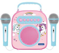 Lexibook Unicorn BTC050UNI Bluetooth Karaoke System - Pink