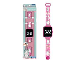 Lexibook Unicorn LED Digital Kids Watch Adjustable Multicolour
