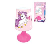 Lexibook, Unicorn, Mini Cordless Bedside Lamp and Nightlight, MLT10UNI, Pink