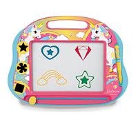 SKETCH MAGIC magnetic multi-colour drawing board with 3 shapes and pen doodle