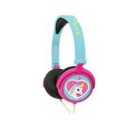Lexibook Unicorn Stereo Headphone, Kids Safe, Foldable and Adjustable, Pink / Blue HP017UNI