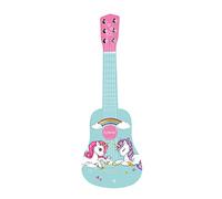 Lexibook Wooden Guitar My First Unicorn 6 Strings 53 cm Manual Included Pink/Blue K205UNI